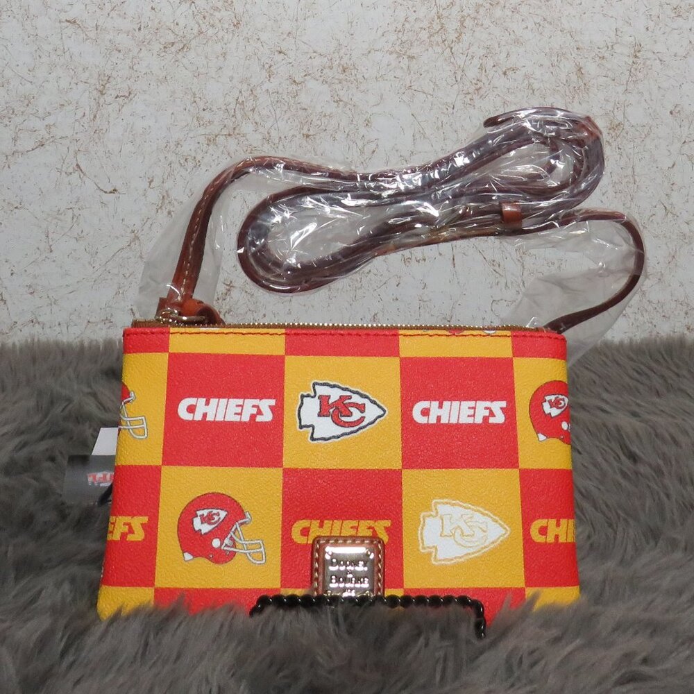 Dooney & Bourke NFL Kansas City Chiefs Top Zip Crossbody (Red)